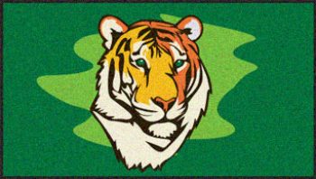 Tiger logo mat